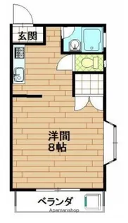 シャンボールマエダ【202号室】の間取り