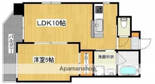 アルシオネ荒田【8階】の間取り