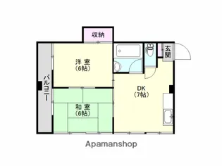 第2榎田ビル【3階】の間取り