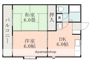アクール【2階】の間取り
