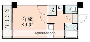 コスモ郡元【7階】の間取り