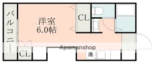 城西ロイヤルハイム【203号室】の間取り