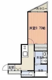 プランドール小川町【4階】の間取り