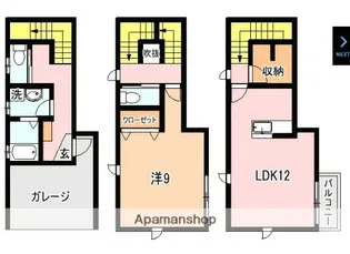 マノワール荒田【1階】の間取り