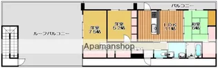 ラフォーレ林【5階】の間取り