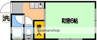 丸大コーポ【2階】の間取り