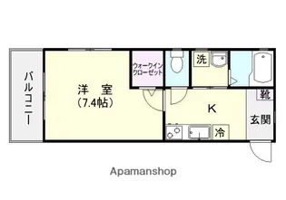 グランビルド東谷山【3階】の間取り