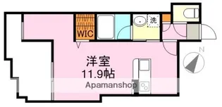 S−FORT鹿児島中央【7階】の間取り