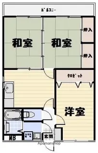インカム藤久【2階】の間取り