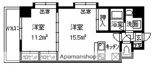 プルメリアハウス【2階】の間取り