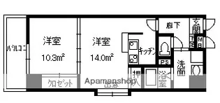 プルメリアハウス【7階】の間取り