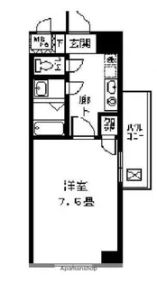ステージルビーグラス【6階】の間取り