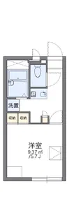 レオパレスフローラ【104号室】の間取り