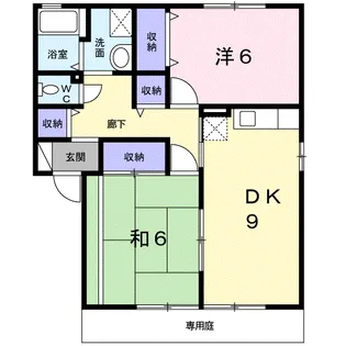 セジュールYou【1階】の間取り