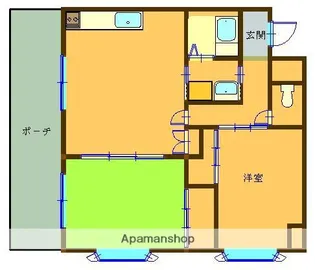 ルミエールハイツ南栄【4階】の間取り