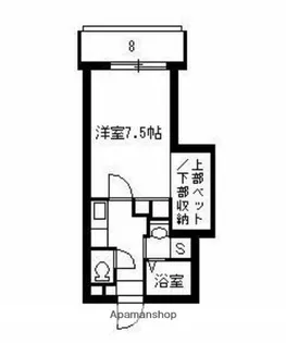 サンシャイン宇宿【5階】の間取り