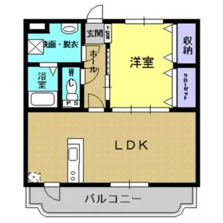 Y&M煌【2階】の間取り