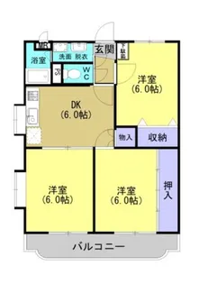 IHビルII【402号室】の間取り