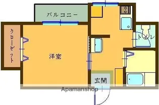 ファミールM【302号室】の間取り