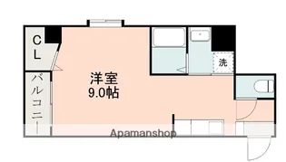 ウエストサイド武【5階】の間取り