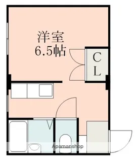 ハイツユニバーシティ【307号室】の間取り