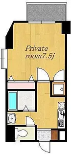 ペガサス7【203号室】の間取り
