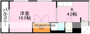 コーポ寺田【5階】の間取り