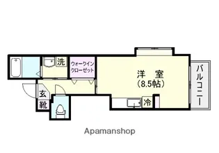 MC DESIGN BLDG.【3階】の間取り