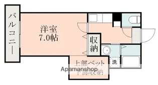 COSUMO UEARATA【6階】の間取り