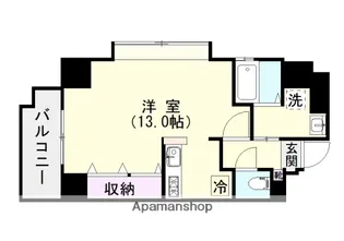 FLORA【8階】の間取り