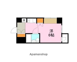 パークサイド鹿児島【4階】の間取り