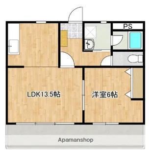 CURE PLACE 吉野中央【2階】の間取り