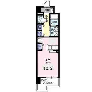 ウェーブⅡ【1階】の間取り