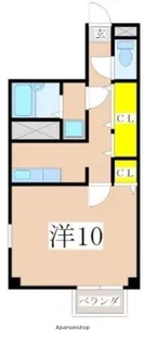 カサブランカ【307号室】の間取り