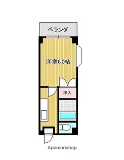 エントピア天保山【2階】の間取り