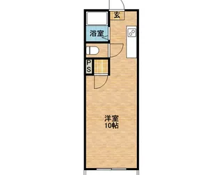 パークサイド紫原【301号室】の間取り