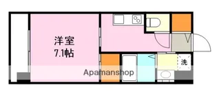 CLARE GRACE荒田【4階】の間取り