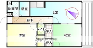 グレイス伊地知【103号室】の間取り
