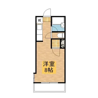 グランディオーズ宇宿【307号室】の間取り