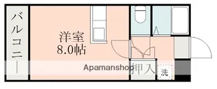 リブェール田上【505号室】の間取り