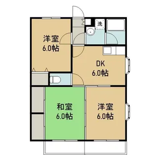 PARK2000【202号室】の間取り