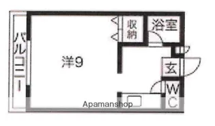 マノワールナカムラ【3階】の間取り