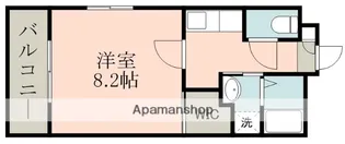 カンパーナ真砂【5階】の間取り