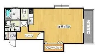 ドミール・ジュネス【302号室】の間取り