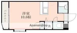サンパティーク下荒田【1階】の間取り