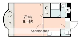 住吉敏一ビル【3階】の間取り