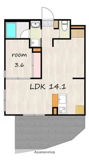 8 COURT【1階】の間取り