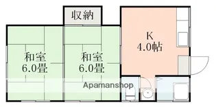 川崎アパート【201号室】の間取り