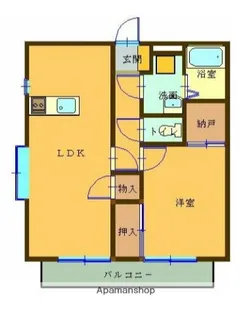 オリオン【2階】の間取り