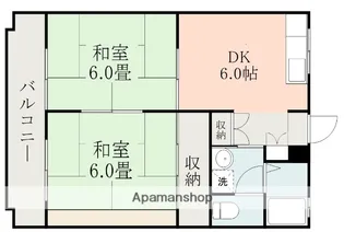 アーバンヒルズ紫原【3階】の間取り
